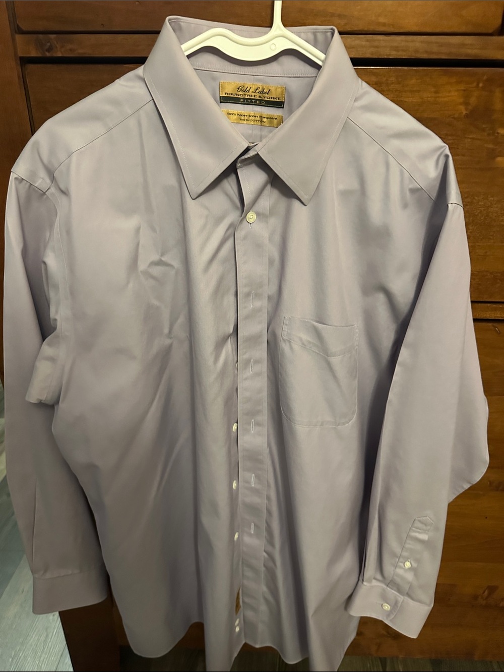Roundtree & Yorke Lavender Dress Shirt